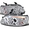 Spec-D Tuning 04-08 Chevrolet Aveo Halo LED Projector Chrome 2LHP-AVE045-TM - alternate 1